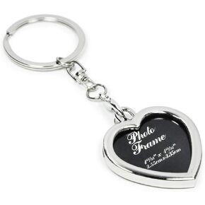 إطار صورة صغير Elechobby زينة سلسلة مفاتيح (على شكل قلب) in Kuwait