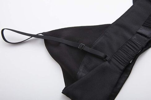 SilRiver Womens Silk Satin Triangle Bralette U-Shaped Bra Delicate Brassiere (for A-C Cups) in Kuwait