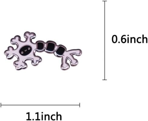 الدماغ العلوم الكرتون الخلايا العصبية المينا بروش دبوس المستشفى الطبي شارة التلبيب مجوهرات اكسسوارات للأطباء الممرضات هدية in Kuwait