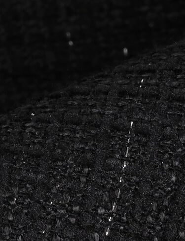 فستان RIRINCO النسائي اللامع من التويد المنتفخ مع بروش بيبي دول بياقة عنق قصيرة in Kuwait