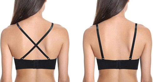 Vogue's Secret Push Up Bra Strapless Bras for Women Convertible Underwire Thick Padded Multiway Everyday Bra in Saudi Arabia