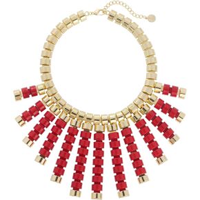 Coiris Layered Cluster Chunky Collar Choker Metal Necklace Fashion Statement Collar Necklace Vintage Exaggerated Chunky Chain