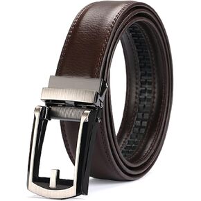 حزام جلدي للرجال من TECKE مع مشبك أوتوماتيكي وأحزمة سقاطة كلاسيكية in Kuwait