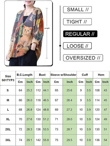 YESNO Cardigan Sweaters for Women Open Front Sweater Graphic V Neck Knit Tops with Pockets S01TYP3 in Saudi Arabia