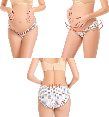 6 Pack Womens Cotton Maternity Underwear Mix Color in Kuwait