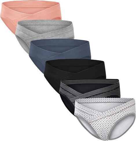 6 Pack Womens Cotton Maternity Underwear Mix Color in Kuwait