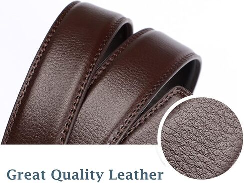 حزام جلدي للرجال من TECKE مع مشبك أوتوماتيكي وأحزمة سقاطة كلاسيكية in Kuwait