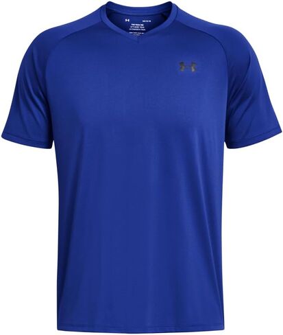 Under Armour Men's Standard Tech 2.0 V-Neck Short-Sleeve T-Shirt, (402) Team Royal / / Black, 3X-Large in Saudi Arabia