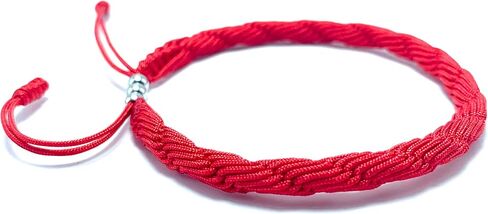 LAMIBEE Lucky and Protection Bracelet for Men and Women, Hand Braided Rope Thread, Surfer Bracelet, Wrist Wrap Bracelet, Come with Inspirational Card, Surfer String Rope Bracelet for Him and Her, Women Men, Boy, Girl, Teenage in Kuwait