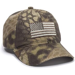 Outdoor Cap Men's Camouflage Americana Cap