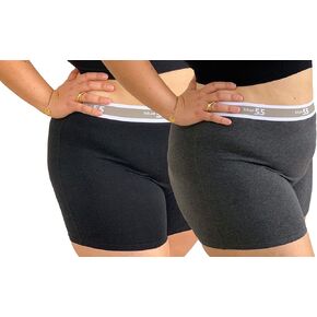 Blue 55 Cotton Underwear For Women Plus Size Breathable Panties Boyshorts