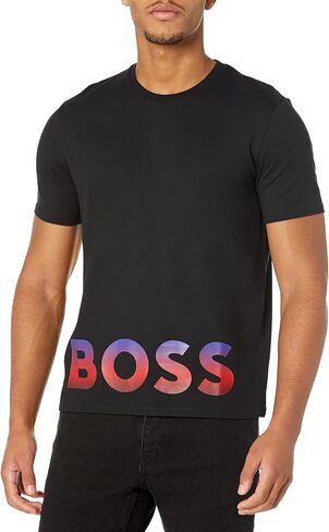 BOSS Men's Ombre Logo Short Sleeve T-Shirt in Kuwait
