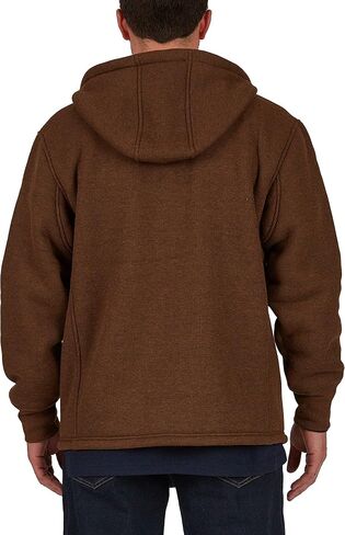 Smith's Workwear Men's Sherpa Lined Hooded Thermal Shirt Jacket in Saudi Arabia