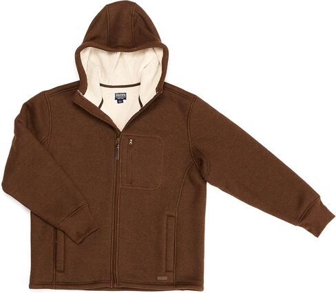 Smith's Workwear Men's Sherpa Lined Hooded Thermal Shirt Jacket in Saudi Arabia
