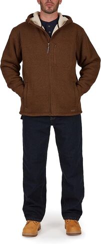 Smith's Workwear Men's Sherpa Lined Hooded Thermal Shirt Jacket in Saudi Arabia