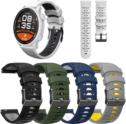 Watch strap, Trapezoidal silicone watch strap， waterproof, sweatproof, tool-free, quick release 20mm 22mm in Saudi Arabia