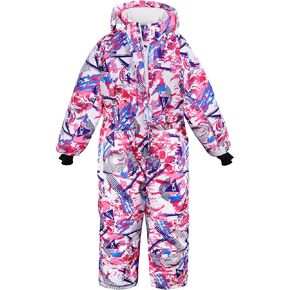 بدلة تزلج للأطفال من MCTi بدلة ثلج قطعة واحدة بدلة تزلج مقاومة للماء وسترة على الجليد لفصل الشتاء in Kuwait