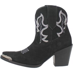 Dingo Womens Joyride Round Toe Casual Boots Ankle Mid Heel 2-3" - Green