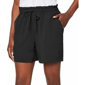 Mondetta Women's Moisture Wicking Woven Short with Pockets Black XXL in Saudi Arabia