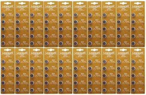 LOOPACELL 100 Pack 357 SR44SW Watch Batteries in Saudi Arabia