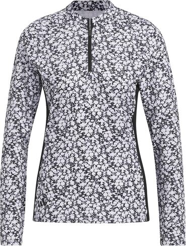 حذاء الجولف النسائي القياسي Ultimate 365 المطبوع بسحاب ربعي من adidas Golf، أسود، مقاس X-Small in Saudi Arabia