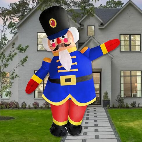 NiSotieb زي عيد الميلاد القابل للنفخ لتزيين عيد الميلاد للبالغين للبالغين/حفلة عيد الميلاد/الموكب in Kuwait