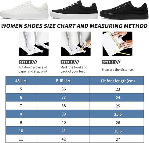 Witwatia Women's Casual Canvas Shoes Low Top Play Fashion Sneakers Ladies Canvas Tennis Shoes Lace-Up Comfortable White Canvas Shoes for Girls in Kuwait