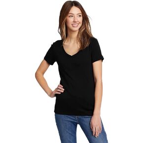 Eddie Bauer Women's Favorite Short-Sleeve V-Neck T-Shirt in Kuwait