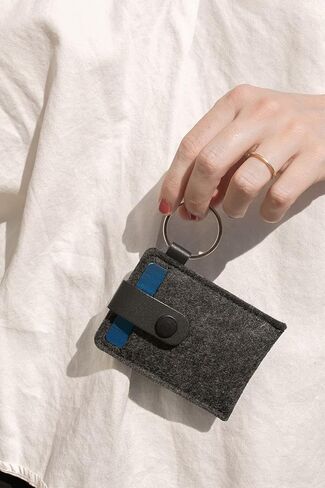 حافظة بطاقات المفاتيح Graf Lantz - 100% صوف ميرينو - ماصة للماء، مقاومة للبقع، ماصة in Kuwait