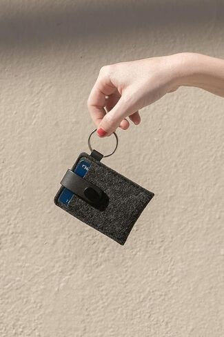 حافظة بطاقات المفاتيح Graf Lantz - 100% صوف ميرينو - ماصة للماء، مقاومة للبقع، ماصة in Kuwait