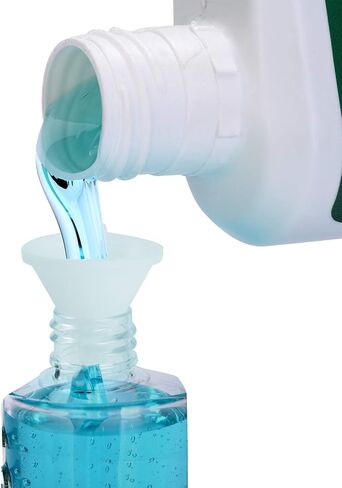 24 عبوة من زجاجات هوليسن بحجم 2 أونصة للسفر، زجاجات سفر بلاستيكية شفافة لمستلزمات النظافة، حاويات سفر صغيرة فارغة مع غطاء قلاب، زجاجات غسول قابلة لإعادة الملء مضادة للتسرب لمطهر اليد والشامبو in Kuwait