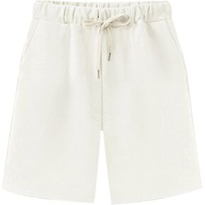 شورت برمودا نسائي شورت صيفي للنساء برباط طويل شورت عالي الخصر كاجوال شورت قطني رياضي in Kuwait