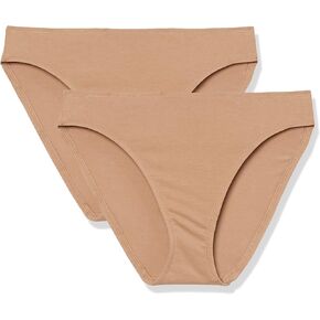 ملابس داخلية بيكيني نسائية من القطن فائق النعومة من Amazon Aware، عبوة من قطعتين in Kuwait