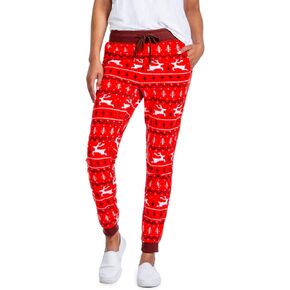 Tipsy Elves Christmas Joggers for Women - Comfy Christmas Sweat Pants for The Holidays - Classic Winter Designs
