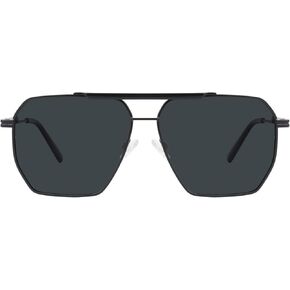 mosanana Square Polarized Aviator Sunglasses for Women and Men UV400 Protection Model-Chris
