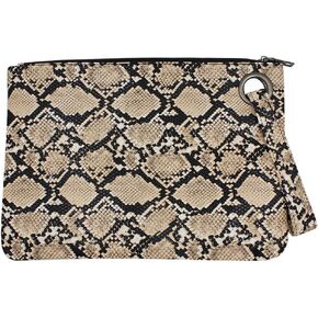 Women's Oversized Snakeskin Clutch Envelope Bag Messenger Handbag Tote Wristlet Bag