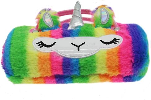 Kids Girls Boys Eyeglass Case Glasses Pouch unicorn Dazzling Sparkle Glitter Hard Shell with Handle in Saudi Arabia