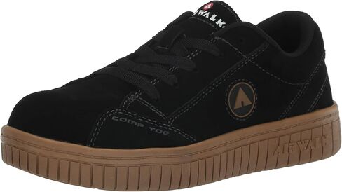 كامينو نسائي منخفض الرقبة من Airwalk - مقدمة مركبة، خطر كهربائي - رمادي/أبيض - 7W in Kuwait