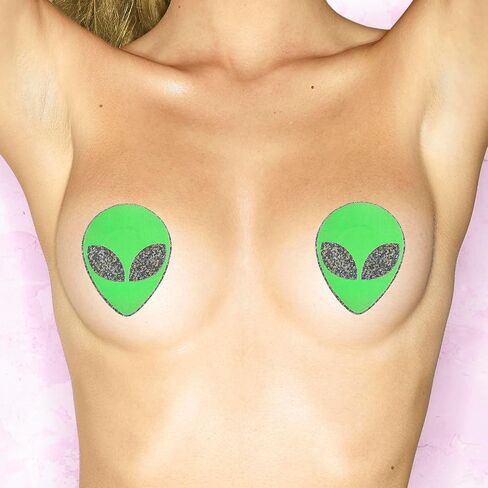 Shop Delfina Breast Pasties - Nipple Covers for Festival Rave Outfits in Kuwait