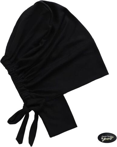 Solid Color 3- Pack Full Cover Inner Hijab Cap. Under Scarf Cap for Muslim Women. Coffee, Black and Blue Color Inner Hijab Cap… in Kuwait