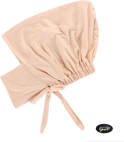 Solid Color 3- Pack Full Cover Inner Hijab Cap. Under Scarf Cap for Muslim Women. Coffee, Black and Blue Color Inner Hijab Cap… in Kuwait