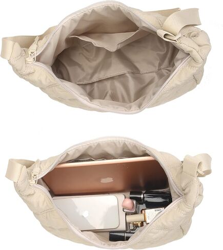 حقيبة يد منتفخة مبطنة من sveter Crescent للنساء من Hobo Crossbody in Kuwait