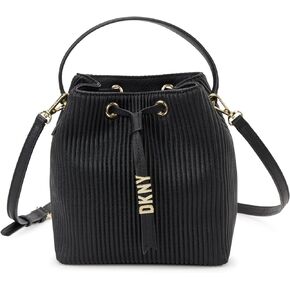 DKNY دلو برباط من شين، اسود/ذهبي in Kuwait