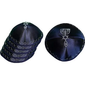 KIPPIK Satin Set Lot Kippah Hat Yamaka Kippa in Kuwait