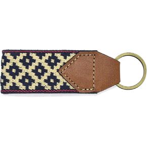 GauchoLife Leather and Woven Key Fob or Key Chain