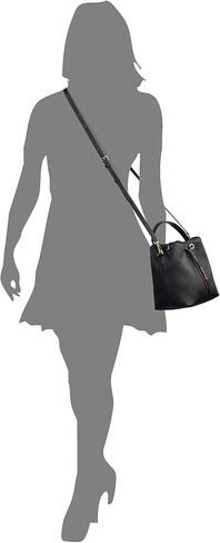 DKNY دلو برباط من شين، اسود/ذهبي in Kuwait