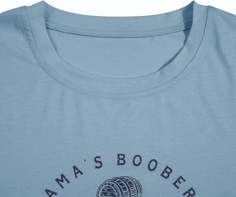 Mama's Boobery Shirt Women Brewing Co T-Shirt Mom Life Tee Shirt Breast Feeding Graphic Short Sleeve Top in Saudi Arabia
