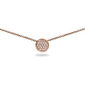 Cubic Zirconia Necklace, Layered Necklaces for Women, Round Pave Circle Necklace, Choker Layering Necklace, Choker Necklace, Dainty Necklace, Choker Necklaces for Women, Gold Necklace for Women