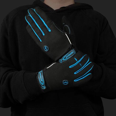 MOREOK Cycling Gloves Bike Gloves for Men/Women-[Breathable Anti-Slip 5MM Gel Pad] Biking Gloves Full Finger Road Bike MTB Bicycle Gloves-for Cycling/Fitness/Motorcycle/Gym/Training/Outdoor Sports in Kuwait