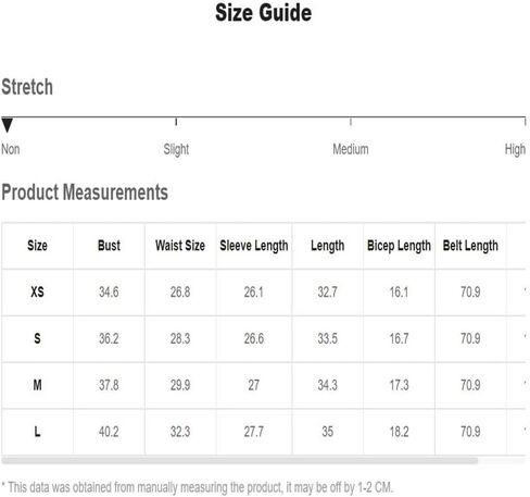 فستان نسائي من WDIRARA برقبة على شكل حرف V وأكمام طويلة وحزام بحاشية مكشكشة in Kuwait